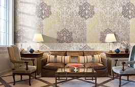 Обои KTE05027 фото в интерьере кабинета превью