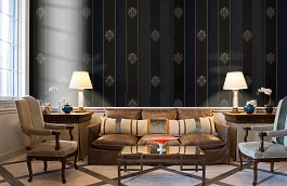 Обои KTE05028 фото в интерьере кабинета превью