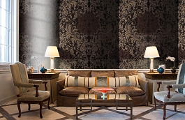 Обои KTE05032 фото в интерьере кабинета превью