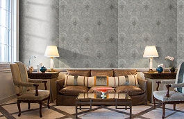 Обои KTE06002 фото в интерьере кабинета превью