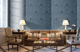 Обои KTE06036 фото в интерьере кабинета превью