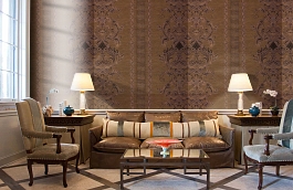 Обои KTE06042 фото в интерьере кабинета превью