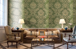 Обои KTE10002 фото в интерьере кабинета превью