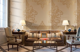 Обои KTE10021 фото в интерьере кабинета превью