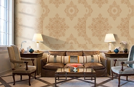 Обои V15017 фото в интерьере кабинета превью