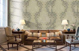 Обои 6SA-D фото в интерьере кабинета превью