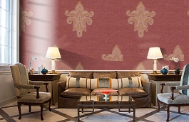 Обои 8SA-B фото в интерьере кабинета превью