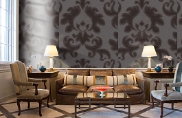 Обои 8SU-D фото в интерьере кабинета превью