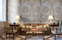 Обои KTE07001 фото в интерьере кабинета превью