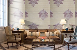 Обои KTE07004 фото в интерьере кабинета превью