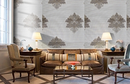 Обои KTE07010 фото в интерьере кабинета превью