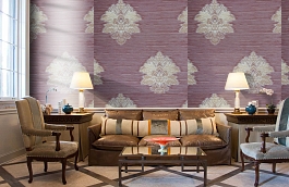 Обои KTE07016 фото в интерьере кабинета превью