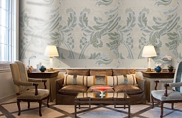 Обои KTE07027 фото в интерьере кабинета превью