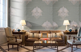 Обои KTE07028 фото в интерьере кабинета превью