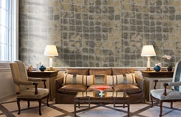 Обои 15BRD-R фото в интерьере кабинета превью