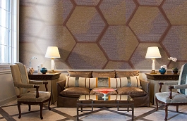 Обои 20BRD-P фото в интерьере кабинета превью