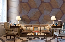 Обои 21BRD-P фото в интерьере кабинета превью