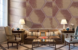 Обои 4BRD-P фото в интерьере кабинета превью