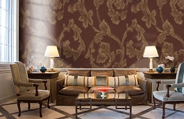 Обои 13AMF-M фото в интерьере кабинета превью