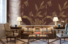 Обои 13AMF-V фото в интерьере кабинета превью