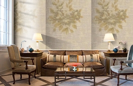 Обои 1CRE-F фото в интерьере кабинета превью