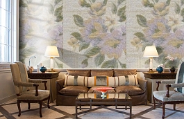 Обои 9CRE-F фото в интерьере кабинета превью