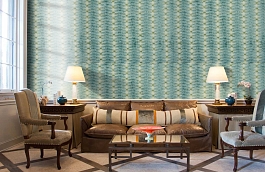 Обои W99216 фото в интерьере кабинета превью