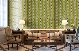 Обои W99218 фото в интерьере кабинета превью