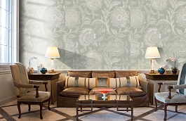 Обои W713018 фото в интерьере кабинета превью