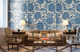 Обои W713025 фото в интерьере кабинета превью