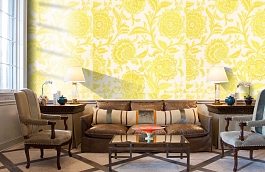 Обои W713026 фото в интерьере кабинета превью