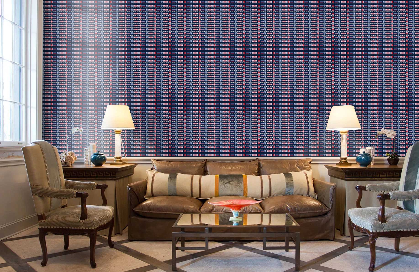 Обои 174902 фото в интерьере кабинета