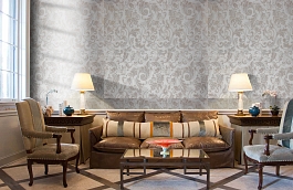 Обои 19-MA-A фото в интерьере кабинета превью