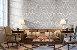 Обои 19-MA-D фото в интерьере кабинета превью