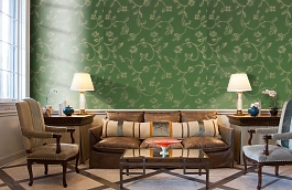 Обои 2-MA-F фото в интерьере кабинета превью