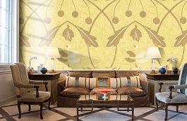 Обои Chateau-Caramel-Wpcw11374 фото в интерьере кабинета превью