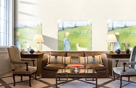 Обои 6269 фото в интерьере кабинета превью