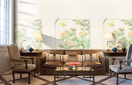 Обои 6270 фото в интерьере кабинета превью