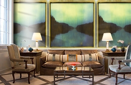 Обои 8132 фото в интерьере кабинета превью