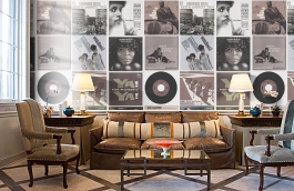 Обои P130702-3 фото в интерьере кабинета превью