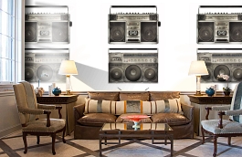 Обои P132401-3 фото в интерьере кабинета превью