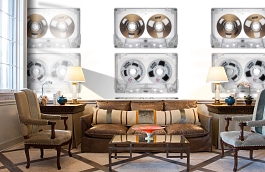 Обои P132402-3 фото в интерьере кабинета превью