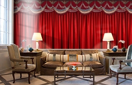 Обои P160201-3 фото в интерьере кабинета превью