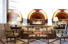 Обои P162401-3 фото в интерьере кабинета превью