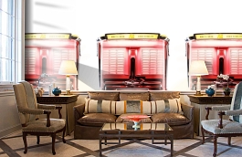 Обои P162402-3 фото в интерьере кабинета превью