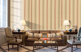 Обои St Remy Rose Fabric фото в интерьере кабинета превью