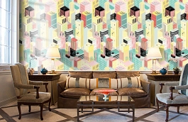 Обои FA42900M фото в интерьере кабинета превью