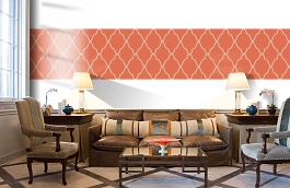 Обои JB11301Fl фото в интерьере кабинета превью