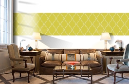 Обои JB11310Fl фото в интерьере кабинета превью