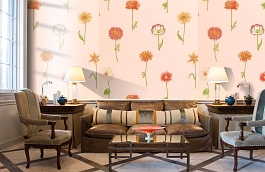 Обои 839-F-96105 фото в интерьере кабинета превью